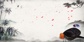 中国风插画海报图片