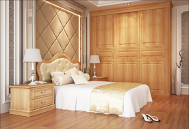 简欧式卧室效果图