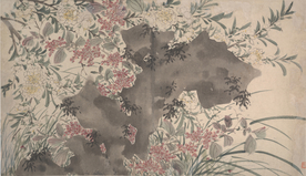 明代陈淳花卉花草绘画