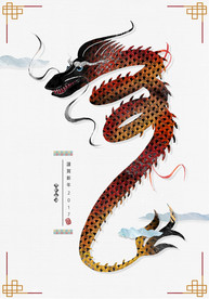 中国风插画海报图片