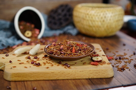 红枣红米粥米摄影照片素材