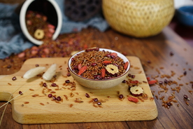 红枣红米粥米摄影照片素材