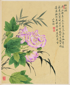 中国风花鸟工笔画