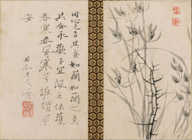 植物花鸟国画字画