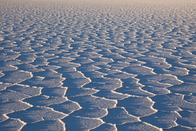 盐湖盐沼盐池盐块风景图片