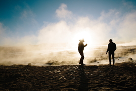 盐湖盐沼盐池盐块风景图片