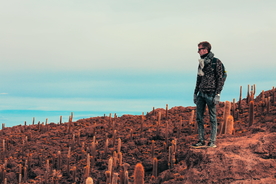 盐湖盐沼盐池盐块风景图片