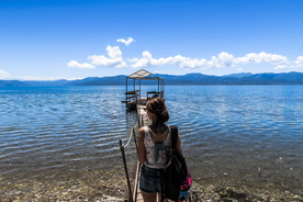 海边栈桥码头栈桥