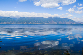 洱海湖泊风景图片