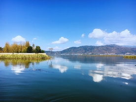 洱海湖泊风景图片