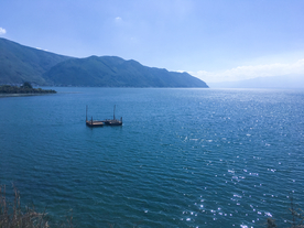 洱海湖泊风景图片