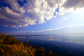 洱海湖泊风景图片