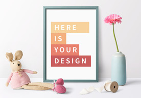 海报样机，海报实物效果图