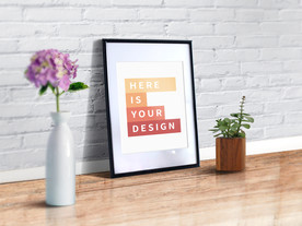 海报样机，海报实物效果图