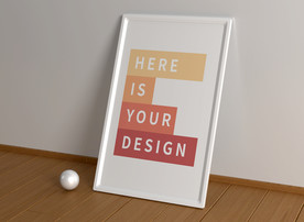 海报样机，海报实物效果图