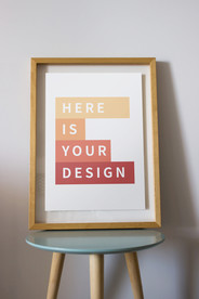 海报样机，海报实物效果图