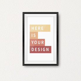 海报样机，海报实物效果图