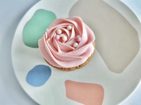 玫瑰花小蛋糕