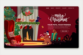 圣诞客厅网站登陆页