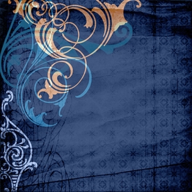 蓝色艺术底纹背景