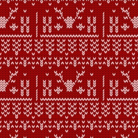 圣诞针织图案背景