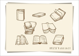 7款入书籍手绘稿