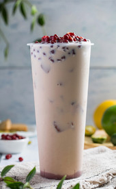 红豆奶茶