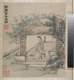 花鸟图国画图案