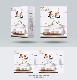 茶艺手提袋设计