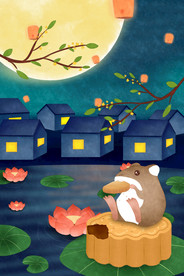 中秋节海报图片