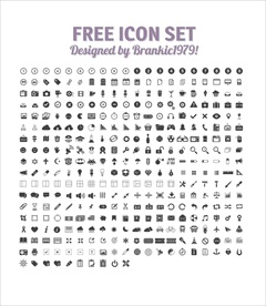 各行业网页矢量小图标