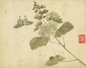 植物花朵工笔画