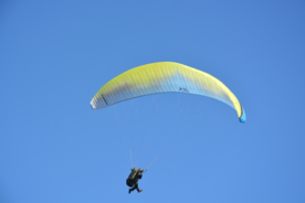 滑翔伞跳伞飞行图片