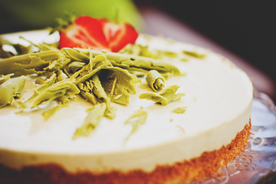 抹茶蛋糕美味图片