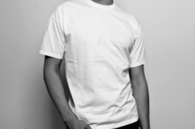 短袖T恤样机图片