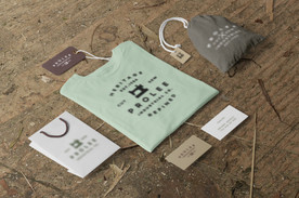 短袖T恤样机图片