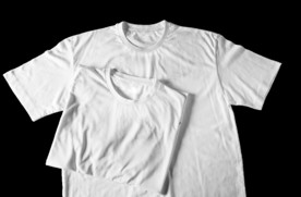 短袖T恤样机图片