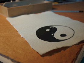 佛家禅意效果图样机