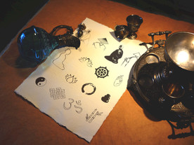 佛家禅意效果图样机