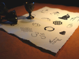 佛家禅意效果图样机