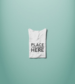 短袖T恤样机图片