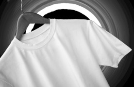 短袖T恤样机图片