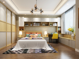 田园风格卧室装修设计