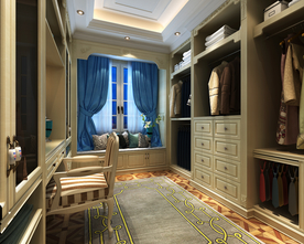 衣帽间化妆间装修设计