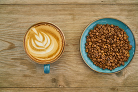 咖啡拉花花式咖啡图片