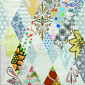 瓷砖纹理 地砖纹理 复古花纹地