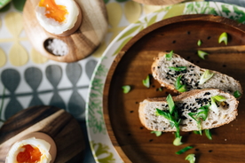 三明治美味早餐图片