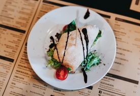 三明治美味早餐图片