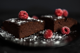 布朗尼蛋糕美味图片