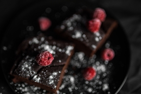 布朗尼蛋糕美味图片